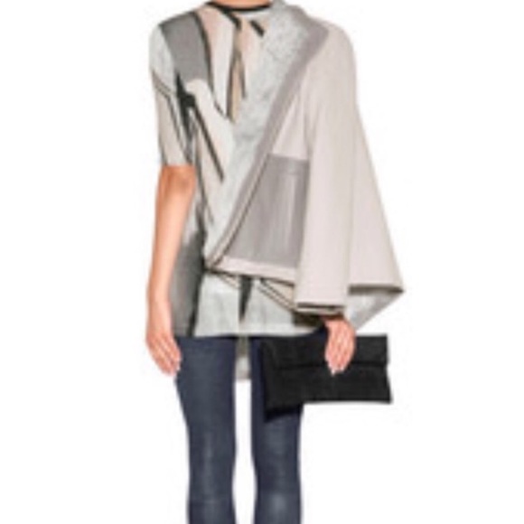 Helmut Lang Viscose Flesh Tee - Picture 2 of 13